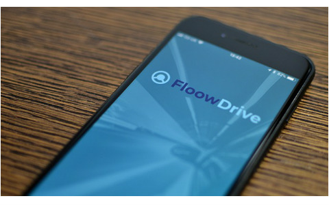 FloowDrive telematics app homescreen