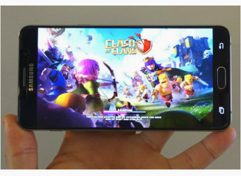 Clash of the Clans mobile game Samsung Galaxy