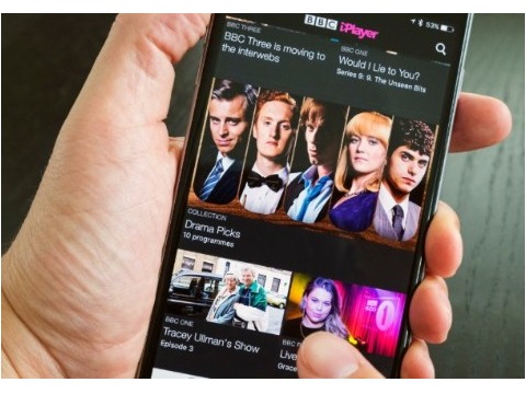 Best TV apps: BBC iPlayer app in hand