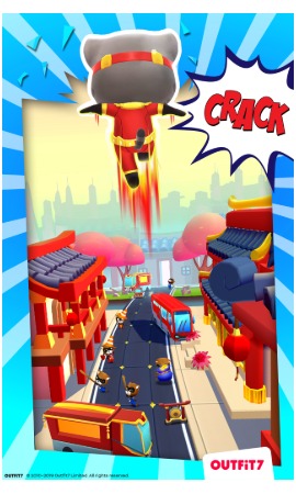 Talking Tom Hero Dash runner game